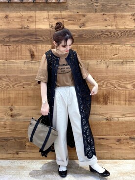 yukaさん（レディース・153cm）の夏コーディネート