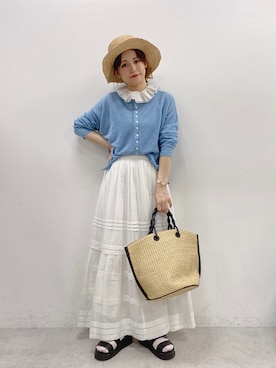 yukaさん（レディース・153cm）の春コーディネート