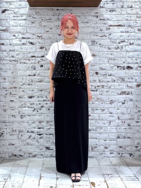 yukaさん（レディース・153cm）の夏コーディネート
