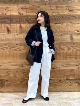 yukaさん（レディース・153cm）の冬コーディネート