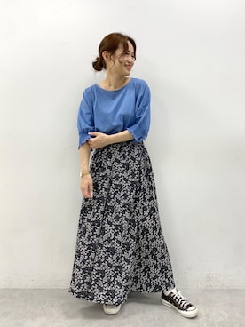 yukaさん（レディース・153cm）の夏コーディネート