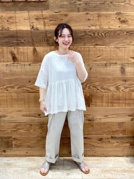 yukaさん（レディース・153cm）の夏コーディネート