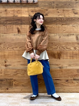 yukaさん（レディース・153cm）の冬コーディネート