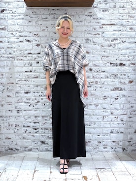 yukaさん（レディース・153cm）の夏コーディネート