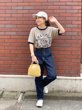 yukaさん(レディース・153cm)の夏コーディネート