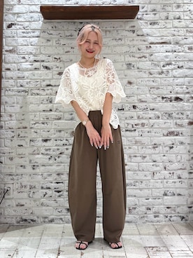 yukaさん(レディース・153cm)の夏コーディネート