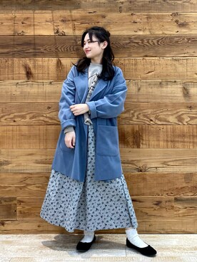 yukaさん（レディース・153cm）の冬コーディネート