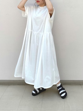 yukaさん（レディース・153cm）の夏コーディネート