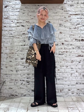 yukaさん(レディース・153cm)の夏コーディネート