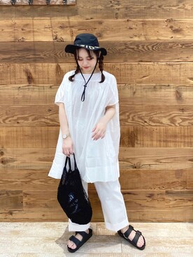 yukaさん（レディース・153cm）の夏コーディネート