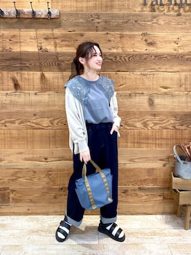 yukaさん（レディース・153cm）の夏コーディネート