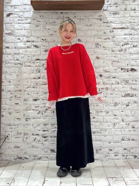 yukaさん（レディース・153cm）の冬コーディネート