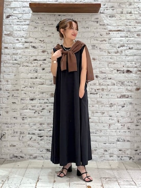 「PUAL CE CIN（ピュアルセシン）のアイテム」を使った、yukaさん（レディース・153cm）の夏コーディネート