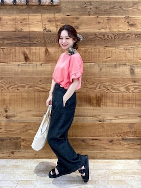 yukaさん（レディース・153cm）の夏コーディネート