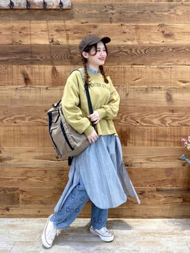 yukaさん（レディース・153cm）の秋コーディネート