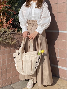 yukaさん（レディース・153cm）の春コーディネート