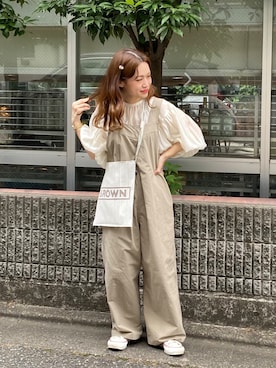 yukaさん（レディース・153cm）の夏コーディネート