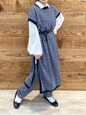 yukaさん（レディース・153cm）の秋コーディネート