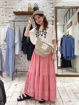 yukaさん（レディース・153cm）の春コーディネート