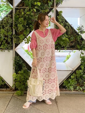 yukaさん（レディース・153cm）の夏コーディネート