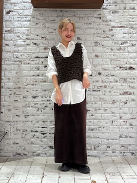 yukaさん(レディース・153cm)の冬コーディネート