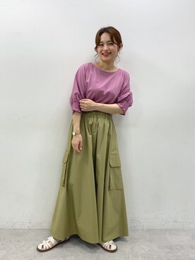 yukaさん(レディース・153cm)の夏コーディネート