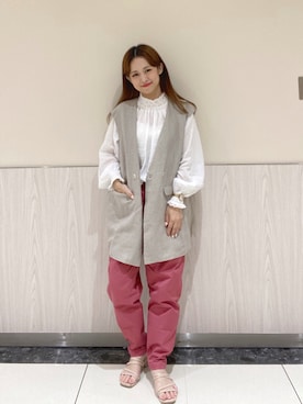 yukaさん（レディース・153cm）の夏コーディネート