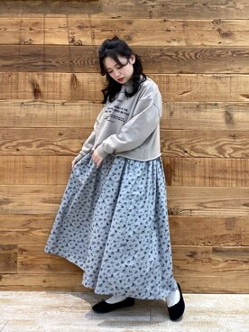 yukaさん（レディース・153cm）の冬コーディネート