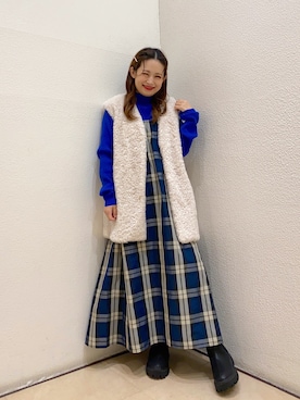 yukaさん（レディース・153cm）の秋コーディネート