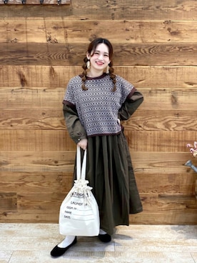 yukaさん（レディース・153cm）の秋コーディネート