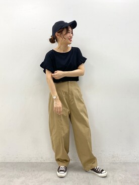 yukaさん（レディース・153cm）の夏コーディネート