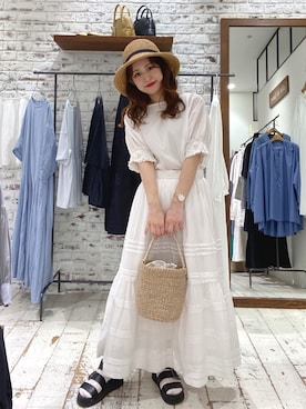 yukaさん（レディース・153cm）の春コーディネート