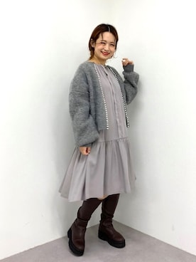 yukaさん（レディース・153cm）の秋コーディネート