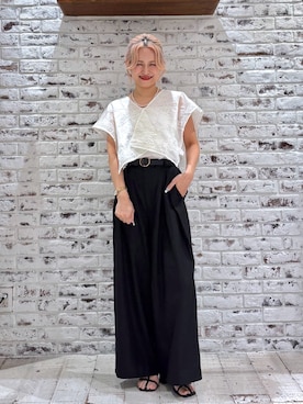 yukaさん(レディース・153cm)の夏コーディネート