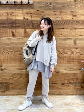 yukaさん（レディース・153cm）の秋コーディネート