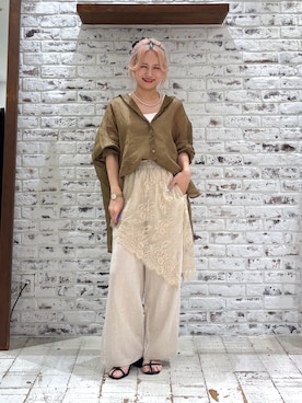 yukaさん(レディース・153cm)の夏コーディネート