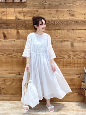 yukaさん（レディース・153cm）の夏コーディネート