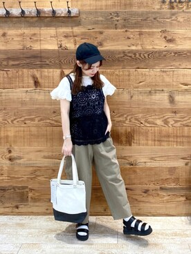 yukaさん（レディース・153cm）の夏コーディネート