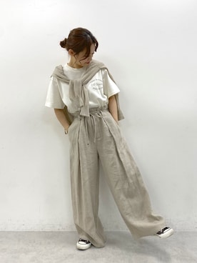 yukaさん（レディース・153cm）の夏コーディネート