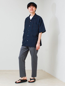 reさん（メンズ・173cm）の夏コーディネート