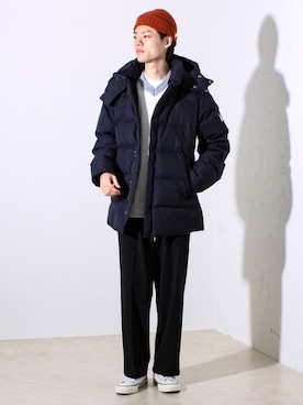 「Pyrenex（ピレネックス）のアイテム」を使った、reさん（メンズ・173cm）の秋コーディネート
