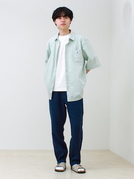 reさん（メンズ・173cm）の春コーディネート
