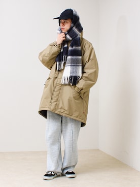 「おでかけコーデ」｜「アイテム（その他アウター）」を使った、reさん（メンズ・173cm）の冬コーディネート