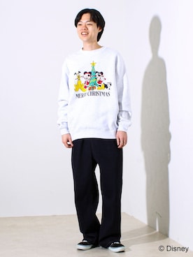 「ミッキー」｜reさん（メンズ・173cm）の秋コーディネート