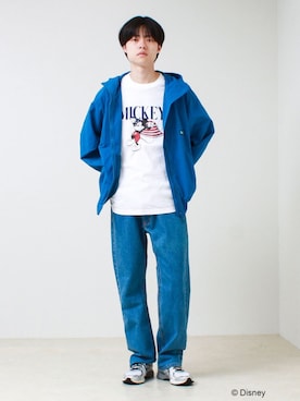 「GOOD ROCK SPEED（グッドロックスピード）のアイテム」を使った、reさん（メンズ・173cm）の夏コーディネート