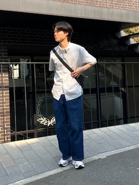 「大人カジュアルコーデ」｜reさん（メンズ・173cm）の夏コーディネート