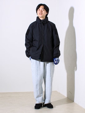 「アイテム（手袋）」を使った、reさん（メンズ・173cm）の秋コーディネート