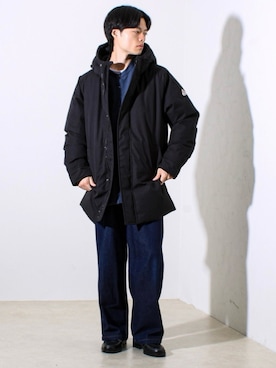 「Pyrenex（ピレネックス）のアイテム」を使った、reさん（メンズ・173cm）の秋コーディネート