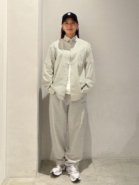 「Saturdays NYC（サタデーズ ニューヨークシティ ）のアイテム」を使った、YUIさん（レディース・162cm）の秋コーディネート