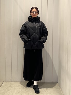 「アイテム（ダウンジャケット/コート）」を使った、YUIさん（レディース・162cm・20代）の秋コーディネート